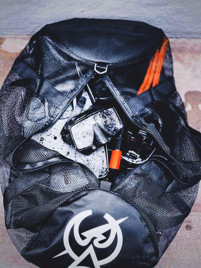 Load image into Gallery viewer, Maritime Mesh (M&M) Dive Bag by ATACLETE