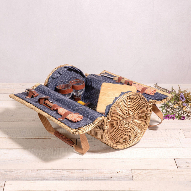 Load image into Gallery viewer, Verona Wine & Cheese Picnic Basket by Picnic Time Family of Brands