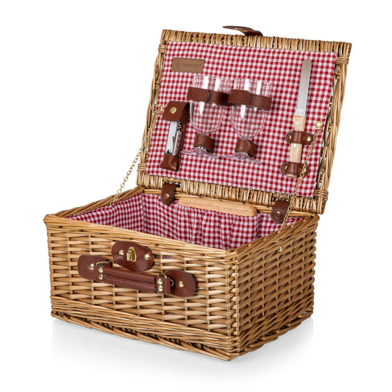 Load image into Gallery viewer, Classic Wine & Cheese Picnic Basket by Picnic Time Family of Brands