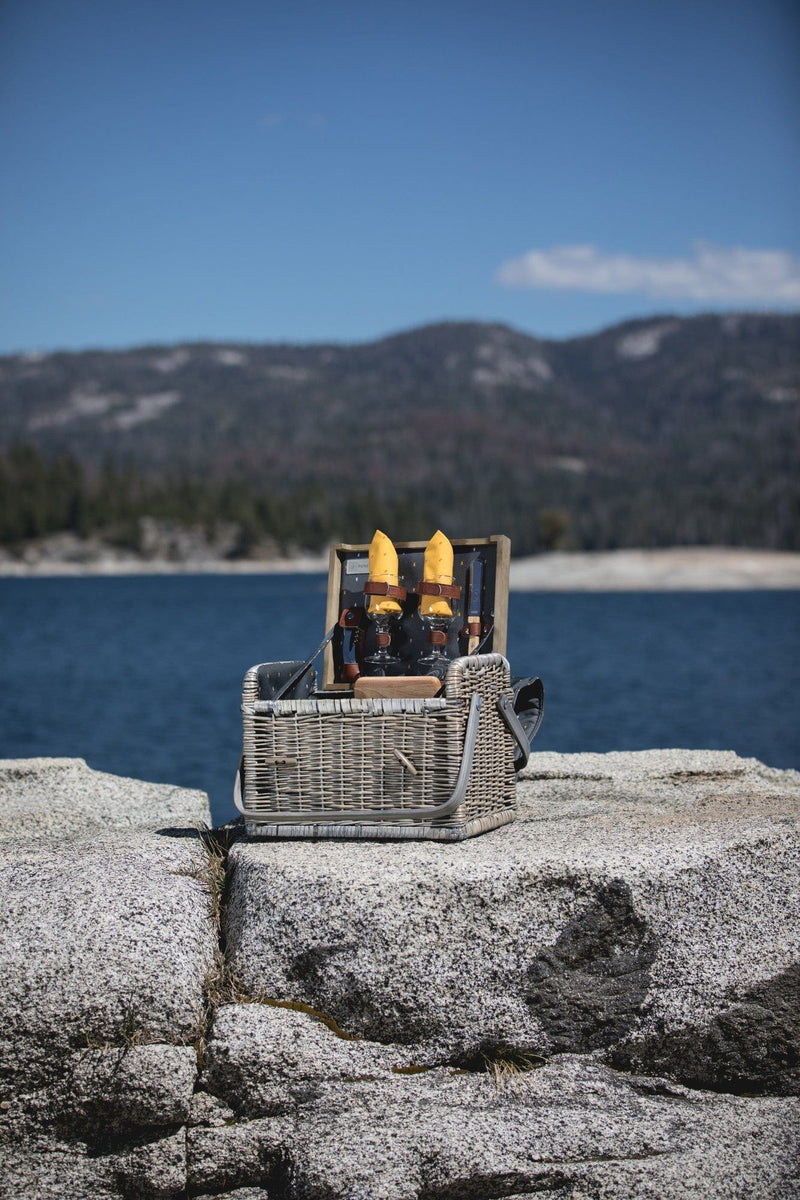 Load image into Gallery viewer, Kabrio Wine & Cheese Picnic Basket by Picnic Time Family of Brands