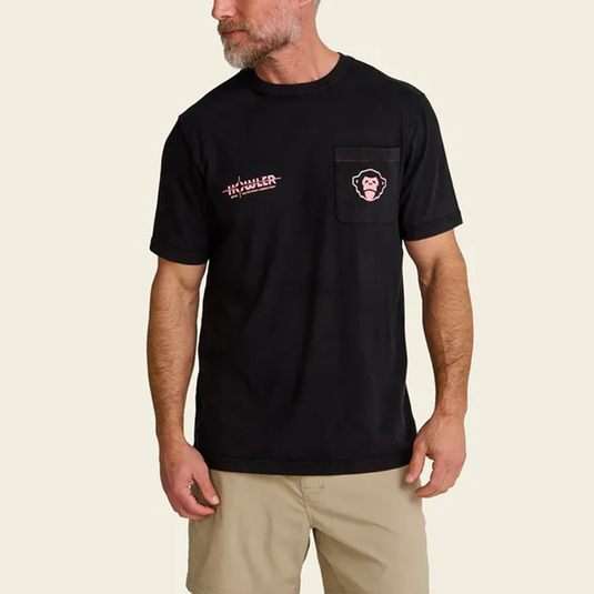 Howler Brothers Cotton Pocket T-Shirt - Mutations Laboratory-Black