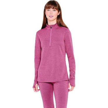 Terramar Ultra Merino 1/2 Zip Shirt 2.0 - Women's