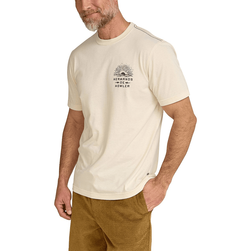 Load image into Gallery viewer, Howler Brothers Blended T-Shirt - Sunset Rider-Natural