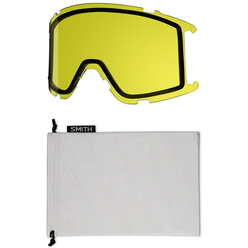 Load image into Gallery viewer, Smith Squad S Black Marble/ChromaPop Sun Black/Yellow Snow Goggles