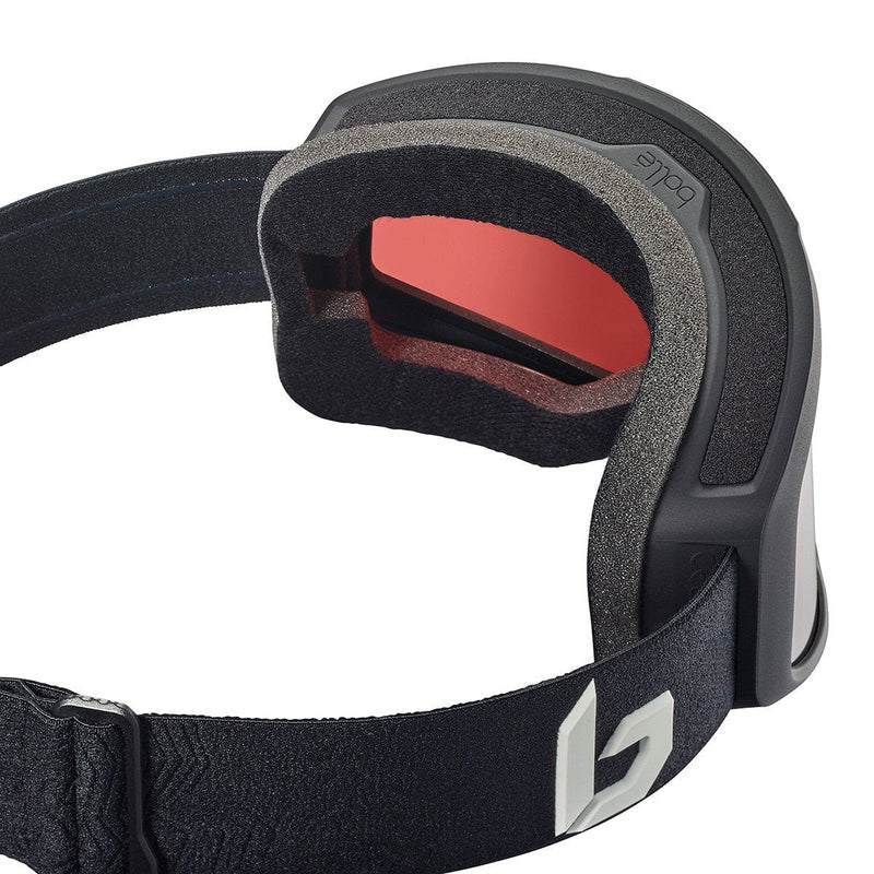 Load image into Gallery viewer, Bolle CASCADE Snow Goggle Black Matte - Vermillon Gun Cat 2
