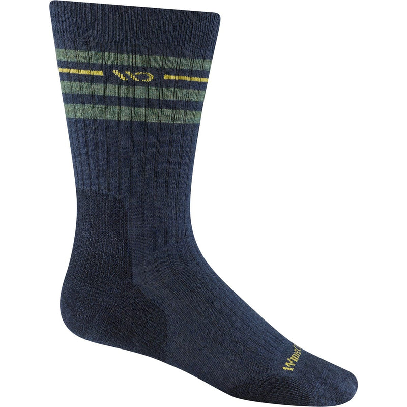 Load image into Gallery viewer, Wide Open by Darn Tough Men's Vintage Stripe Midweight Crew Sock