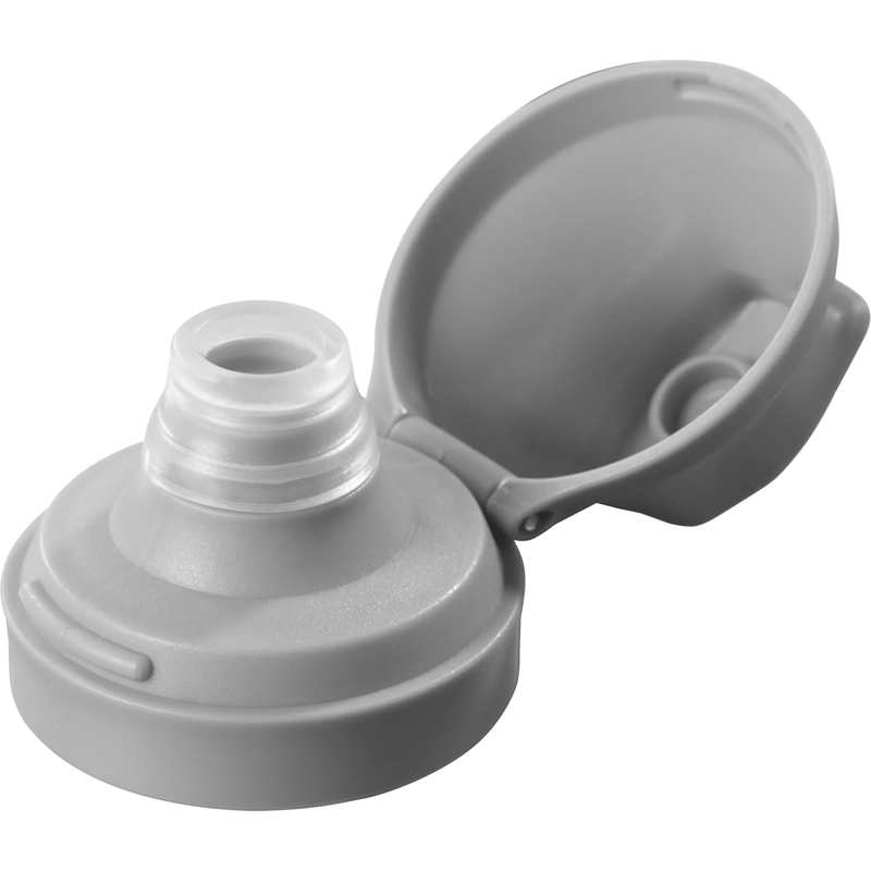 Load image into Gallery viewer, Gray lid with a flexible spout on a white background