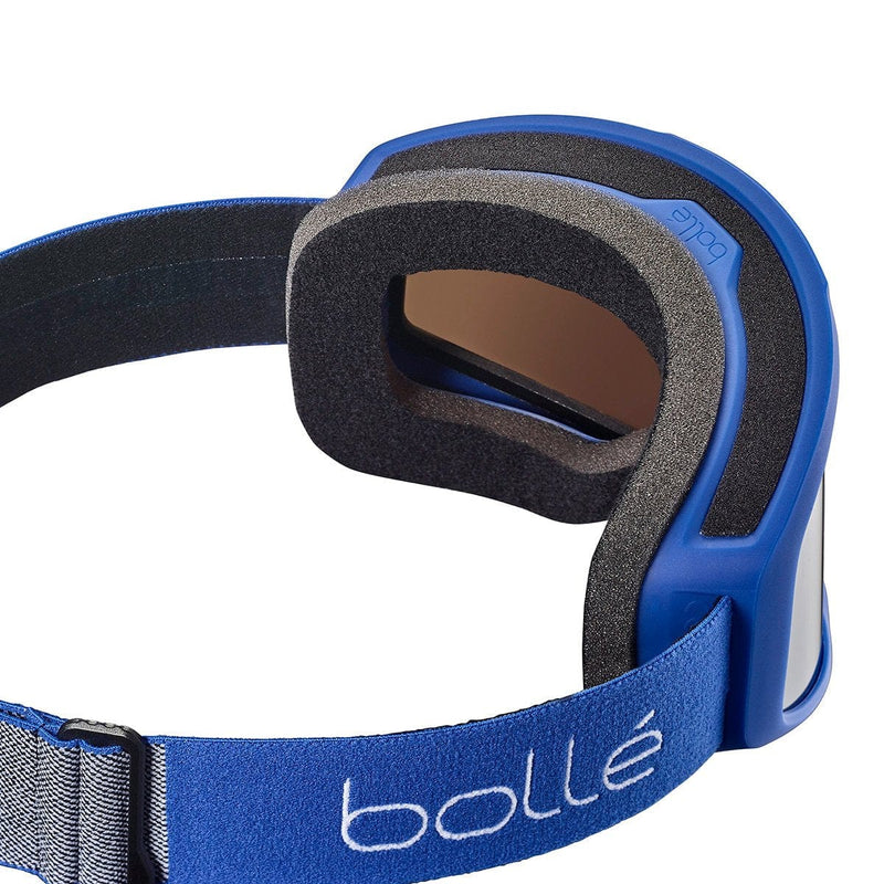 Load image into Gallery viewer, Bolle BEDROCK PLUS Snow Goggle Royal Blue Matte - Black Chrome Cat 3