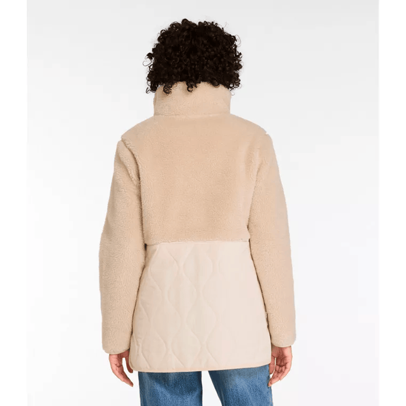Load image into Gallery viewer, L.L. Bean Bean's Mixed Media Sherpa Fleece Jacket Women's Regular