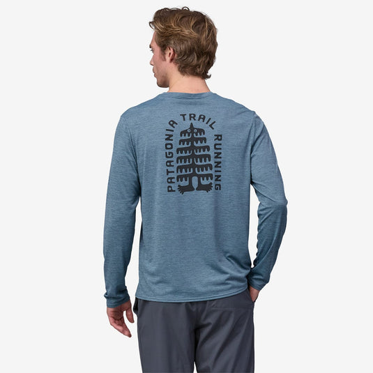 Patagonia Men's Long Sleeve Cap Cool Daily Graphic Shirt - Lands