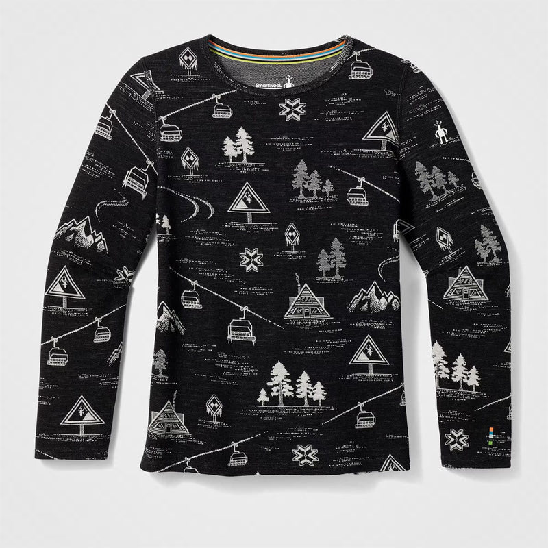 Load image into Gallery viewer, Smartwool Kids' Classic Thermal Merino Base Layer Crew