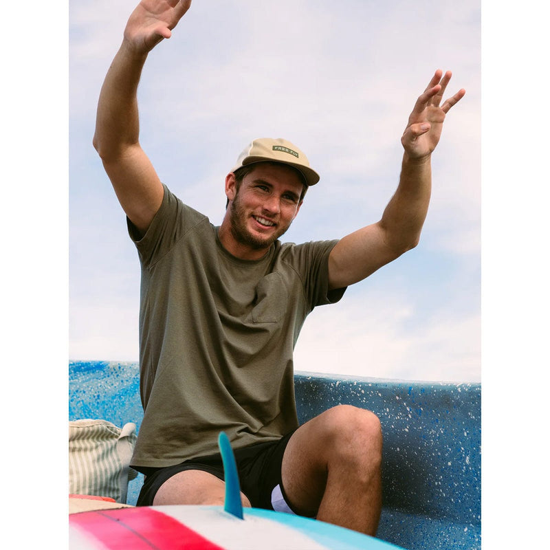 Load image into Gallery viewer, Free Fly Men's Bamboo Current Pocket Tee