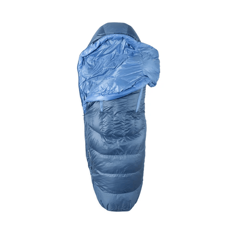 Load image into Gallery viewer, Blue sleeping bag on a white background