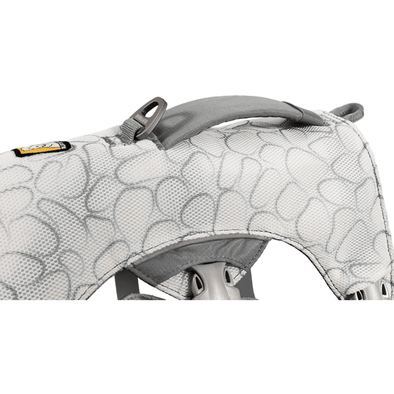 Load image into Gallery viewer, Close-up of a patterned dog harness on a white background