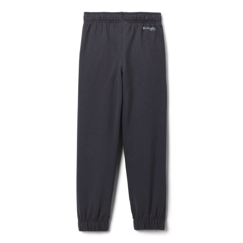 Load image into Gallery viewer, Black pants with Columbia logo on a white background
