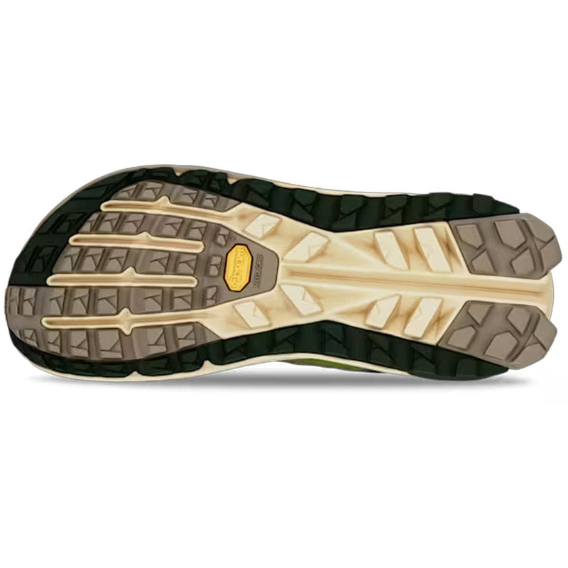 Load image into Gallery viewer, Close-up of a shoe sole with tread pattern on a white background