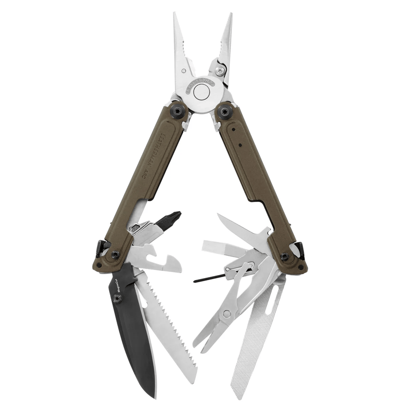 Load image into Gallery viewer, Multitool with various tools extended on a white background