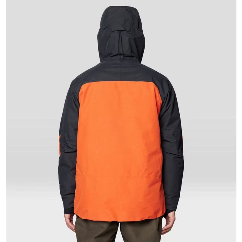 Load image into Gallery viewer, Black and orange jacket on a gray background