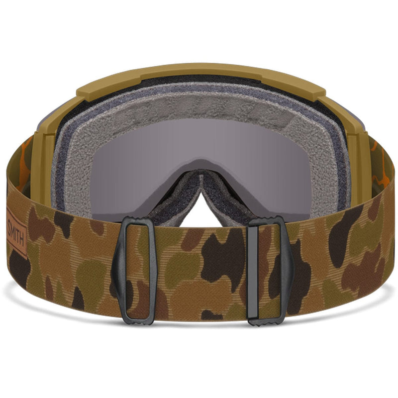 Load image into Gallery viewer, Smith Squad XL Coyote Pow Hunter/ChromaPop Sun Black Gold Mirror/Chromapop Storm Blue Sensor Mirror Snow Goggles