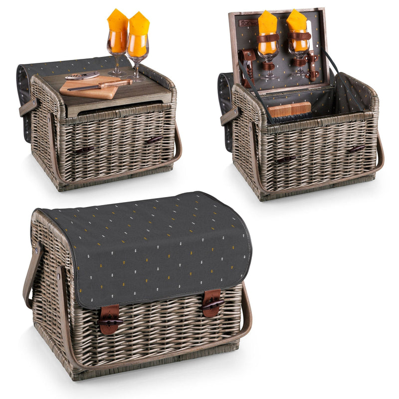 Load image into Gallery viewer, Kabrio Wine & Cheese Picnic Basket by Picnic Time Family of Brands