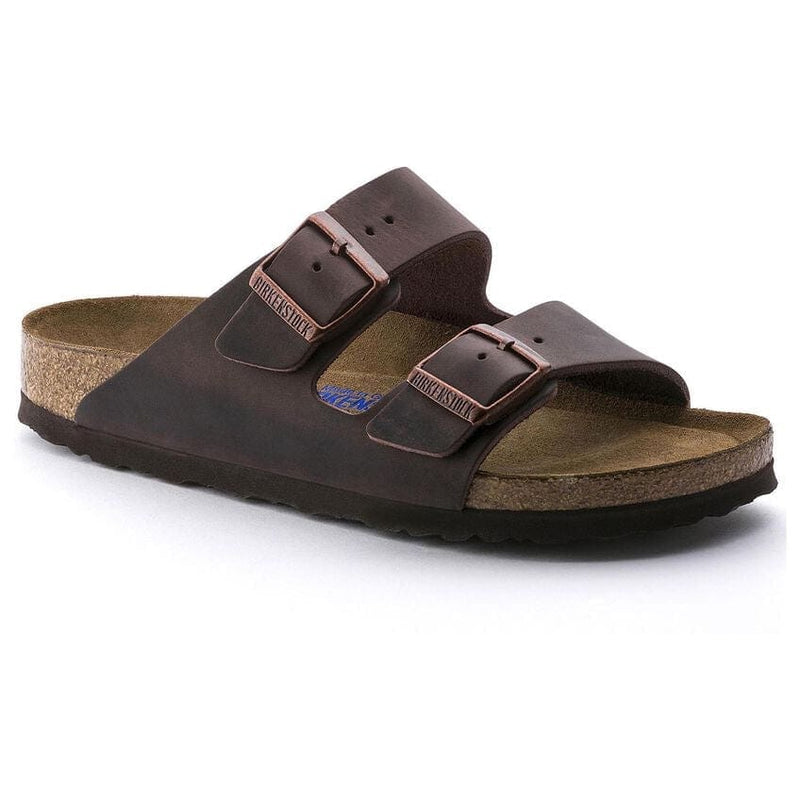 Load image into Gallery viewer, Birkenstock Arizona Narrow Soft Footbed Sandals Habana 47 Footwear Mens by Birkenstock | Campmor