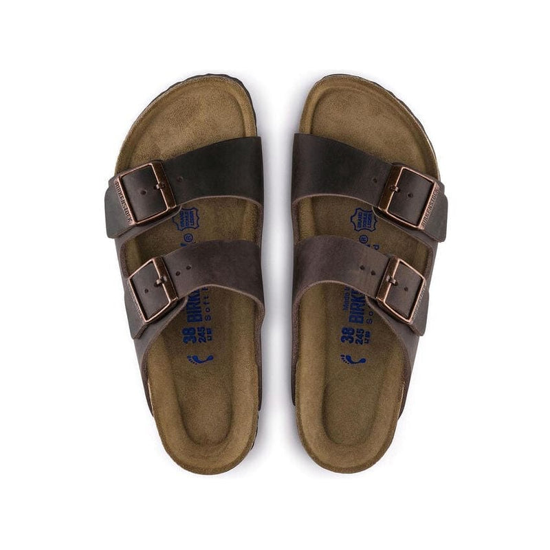 Load image into Gallery viewer, Birkenstock Arizona Narrow Soft Footbed Sandals Habana Footwear Mens by Birkenstock | Campmor