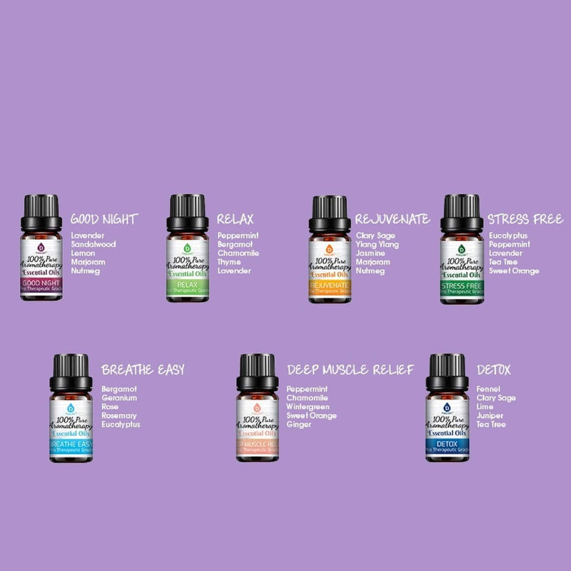 Load image into Gallery viewer, 18 Pack of 100% Pure Essential Aromatherapy Oils by Pursonic