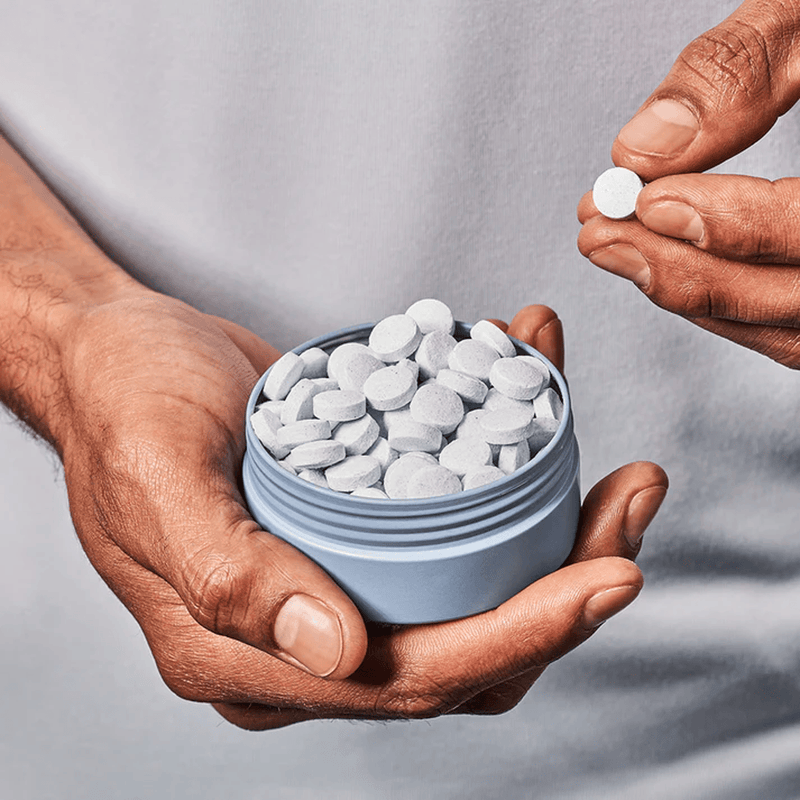 Load image into Gallery viewer, Huppy Cool Mint & Fluoride-Free Mouthwash Tablets Alcohol-Free
