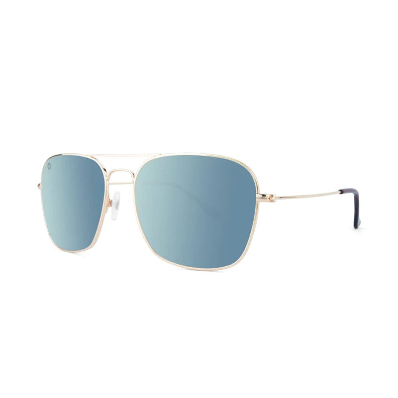 Load image into Gallery viewer, Knockaround Mount Evans Sunglasses - Gold / Sky Blue