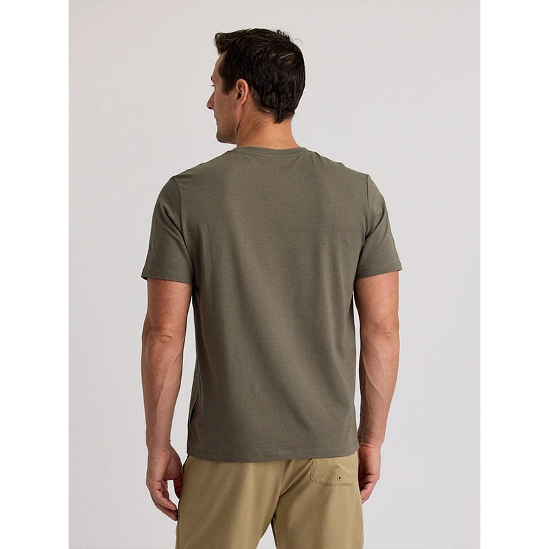 Load image into Gallery viewer, Free Fly Men's Bamboo Current Pocket Tee