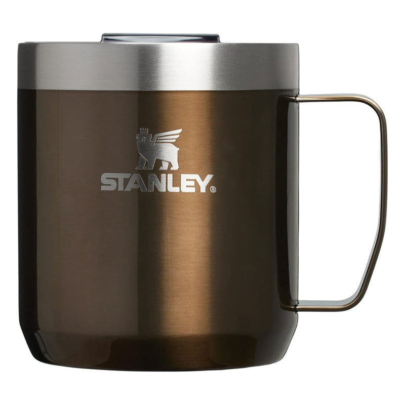 Load image into Gallery viewer, Brown Stanley mug with a handle on a white background