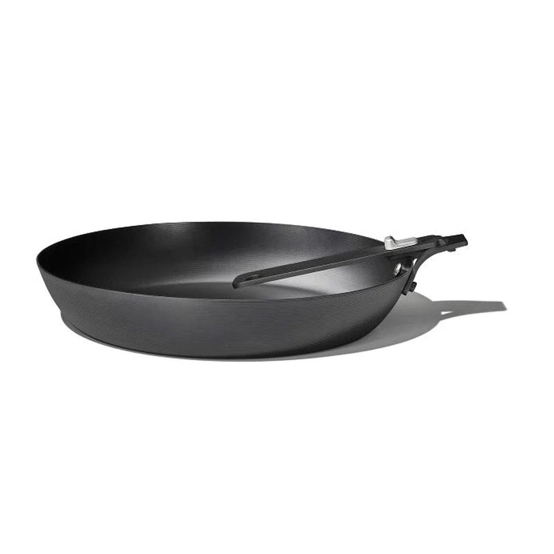 Load image into Gallery viewer, OXO 12" Carbon Steel Pan with Removable Handle