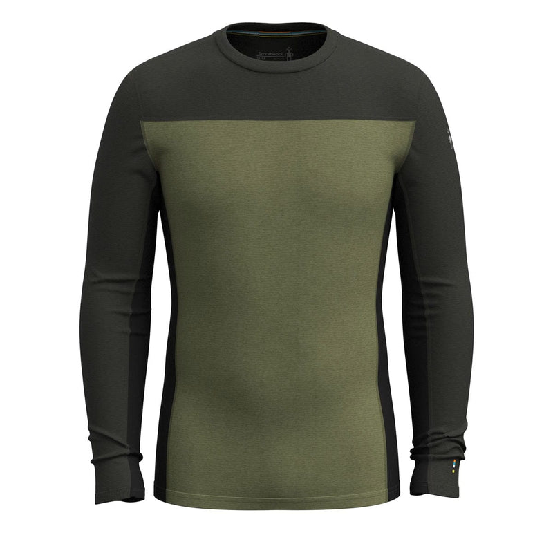 Load image into Gallery viewer, Smartwool Men's Classic Thermal Merino Base Layer Colorblock Crew