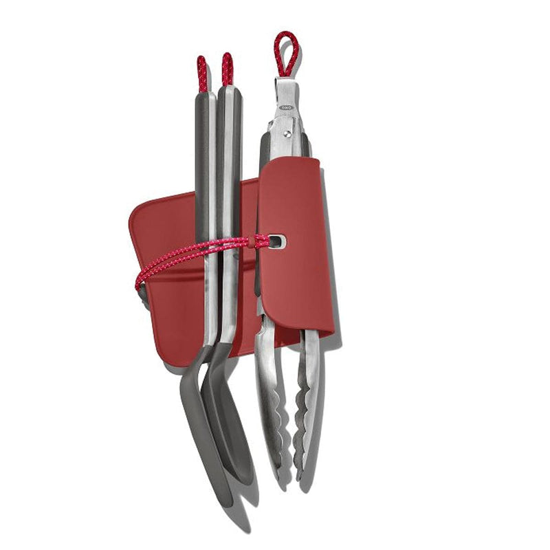 Load image into Gallery viewer, OXO Camp Cook Utensil Set w/ Rest