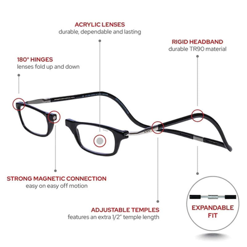 Load image into Gallery viewer, Clic Readers Original Expandable Glasses