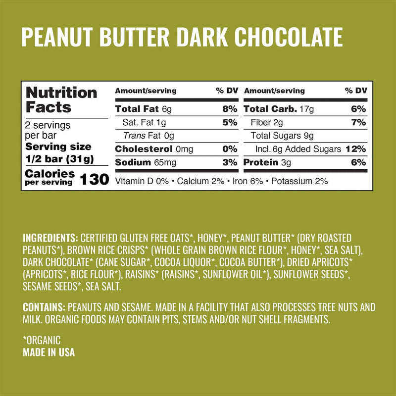 Load image into Gallery viewer, Kate's Peanut Butter Dark Chocolate Bar
