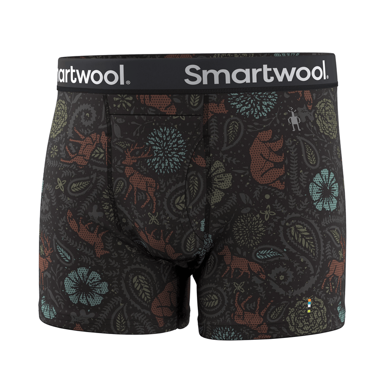 Load image into Gallery viewer, Smartwool Men's Merino Print Boxer Brief Boxed