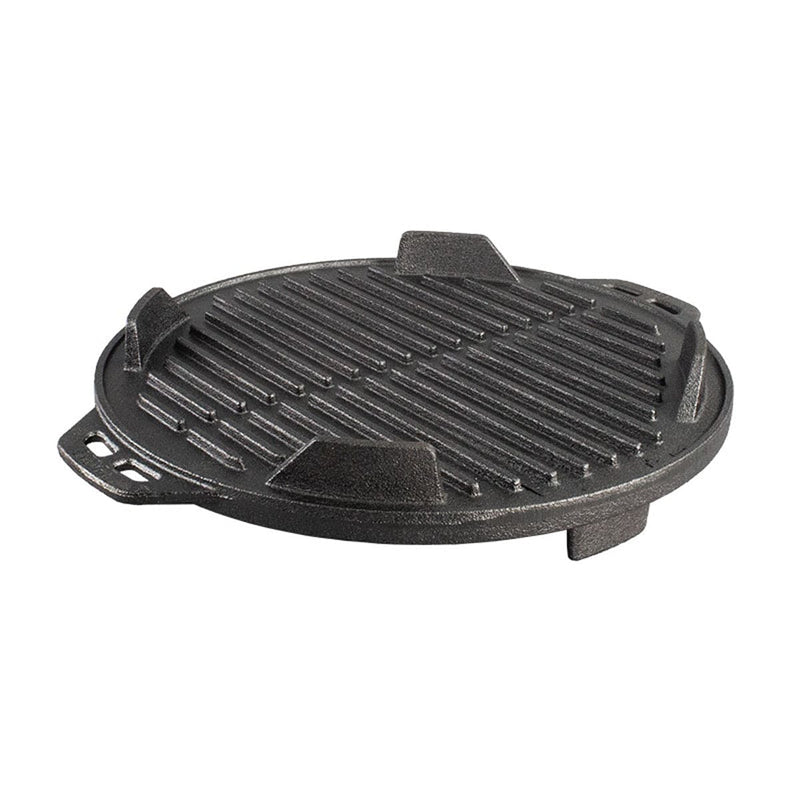 Load image into Gallery viewer, Lodge Cast Iron 12 Inch Cast Iron Portable Round Grill