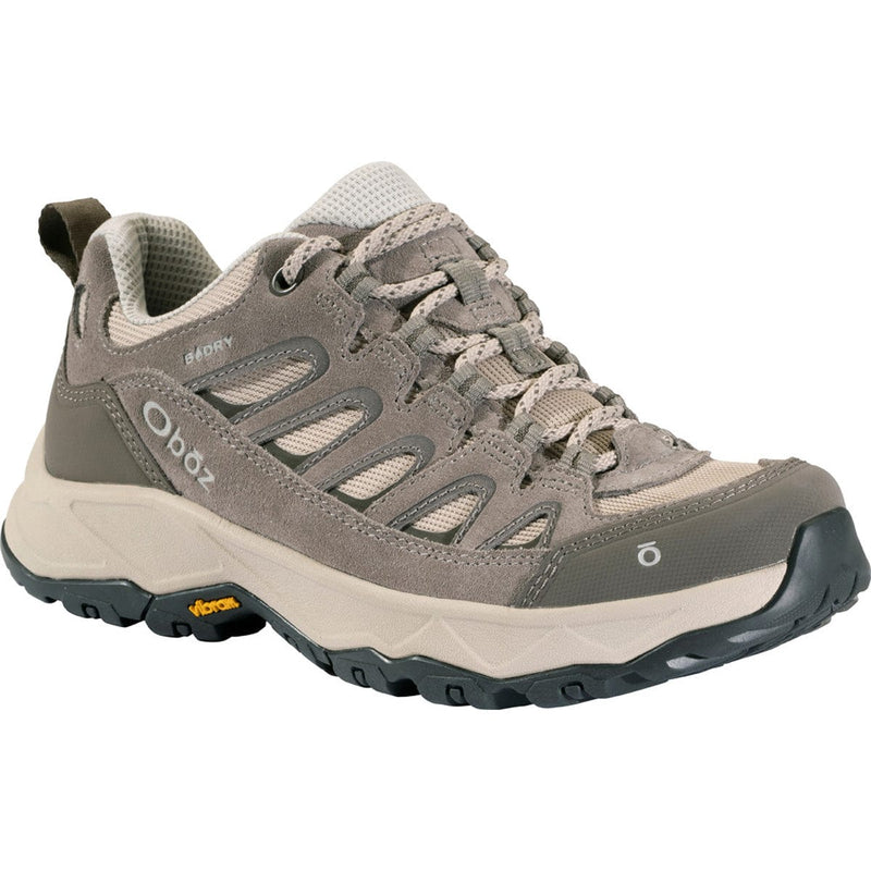 Load image into Gallery viewer, Gray hiking shoe with brand logo on a white background