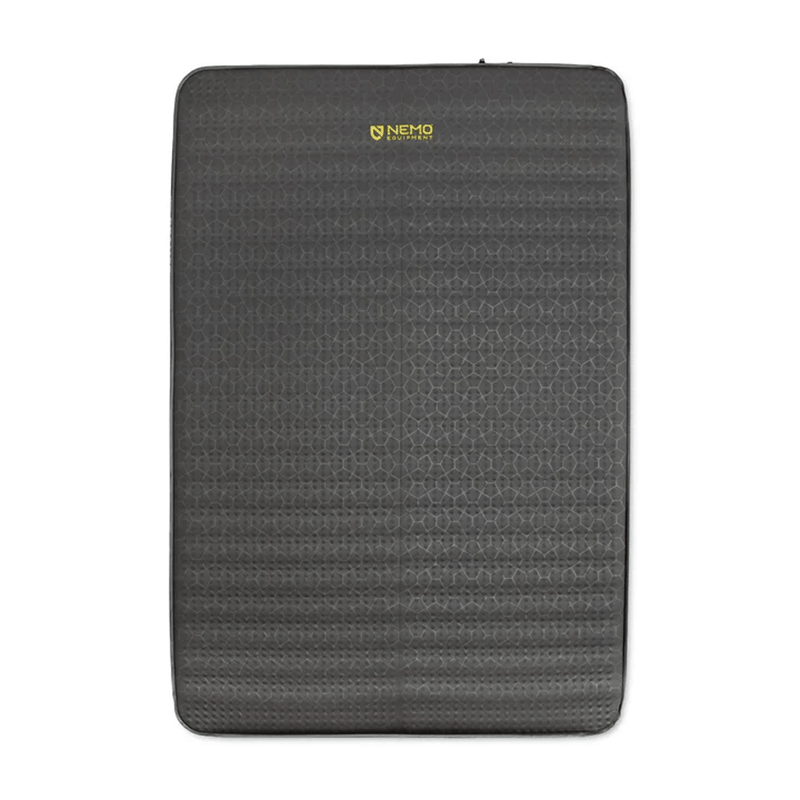 Load image into Gallery viewer, Gray inflatable mattress with NEMO Equipment logo on a white background
