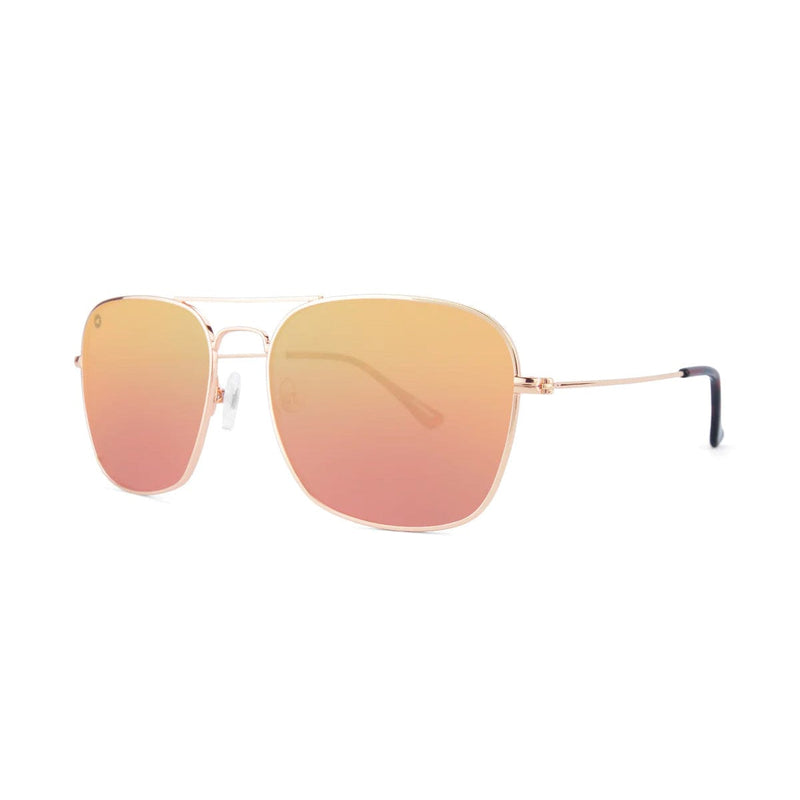 Load image into Gallery viewer, Knockaround Mount Evans Sunglasses - Rose Gold / Copper