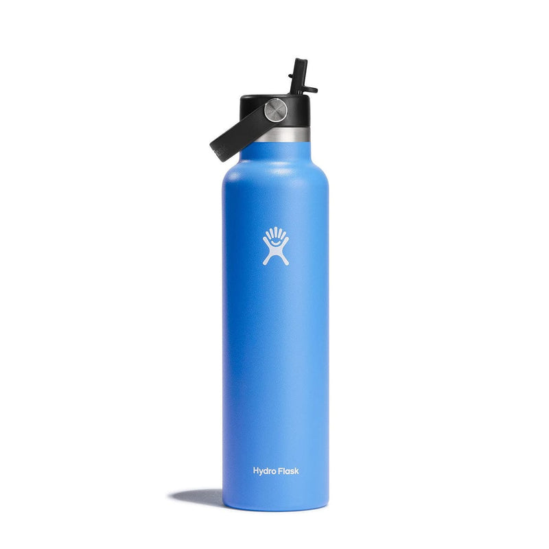 Load image into Gallery viewer, Hydro Flask 24 oz. Standard Mouth Flex Straw Cap Water Bottle