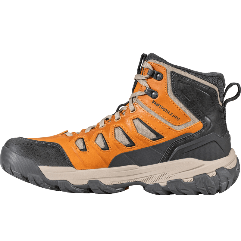 Load image into Gallery viewer, Oboz Men's Sawtooth X Pro Mid GTX Waterproof Hiking Boots