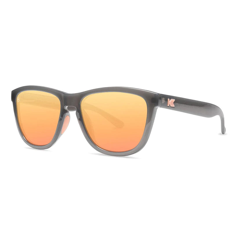Load image into Gallery viewer, Knockaround Premiums Sport Sunglasses - Jelly Grey / Peach