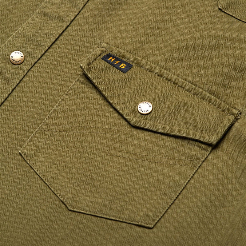 Load image into Gallery viewer, Howler Brothers Sawhorse Work Shirt - Cypress