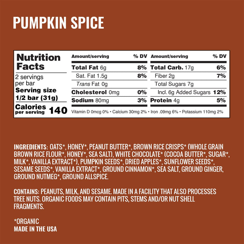 Load image into Gallery viewer, Kate's Pumpkin Spice Bars