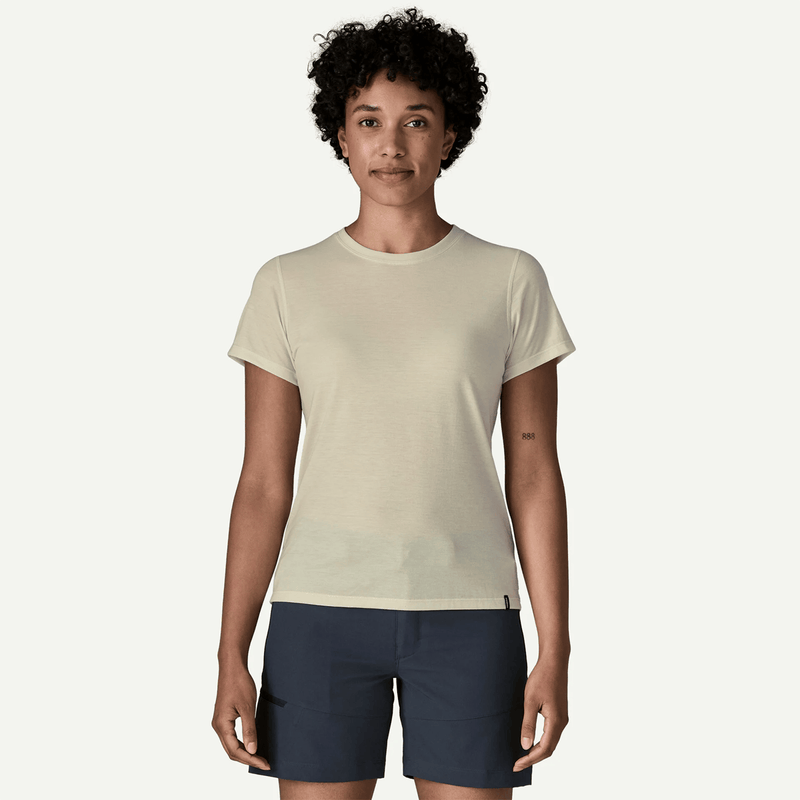 Load image into Gallery viewer, Patagonia Women's Short Sleeve Cap Cool Trail Shirt