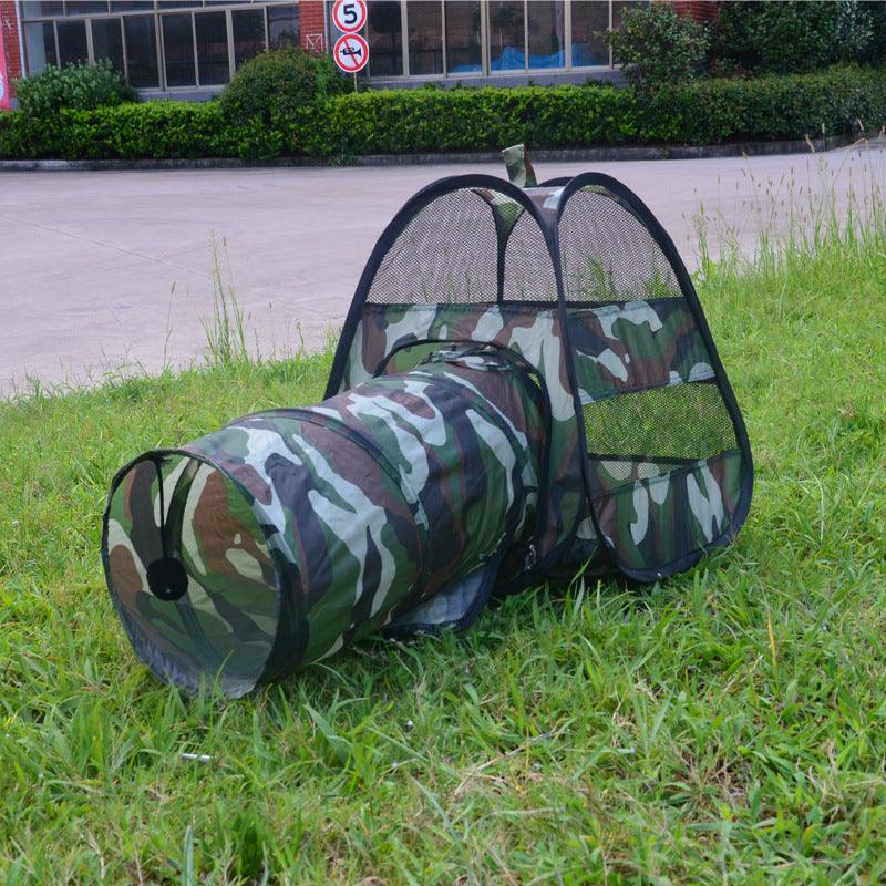 Load image into Gallery viewer, Camouflage Cat Haven by Dog Hugs Cat