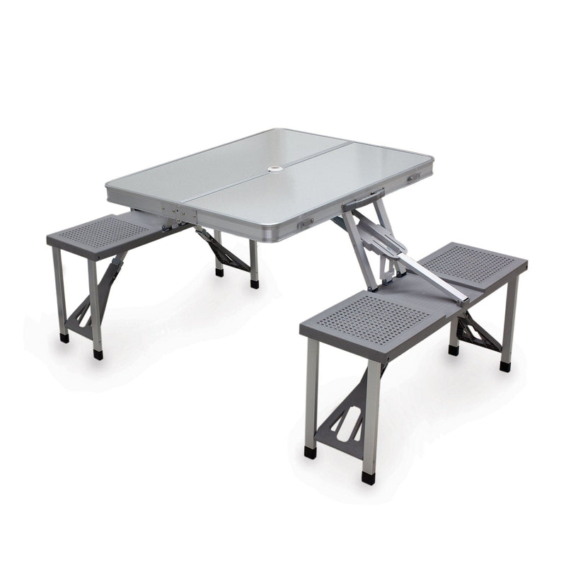 Load image into Gallery viewer, Aluminum Portable Picnic Table with Seats by Picnic Time Family of Brands