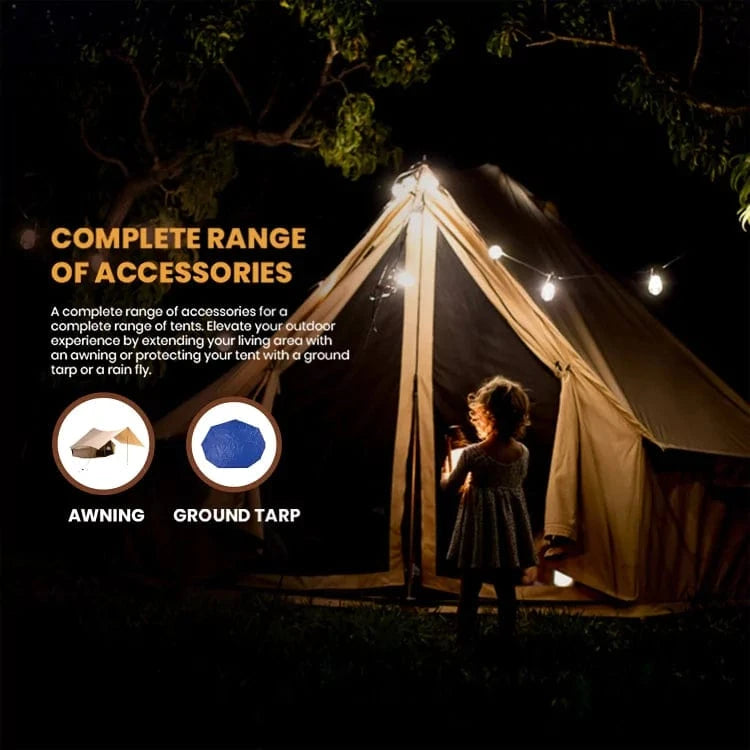 Load image into Gallery viewer, White Duck 10' Regatta Bell Tent